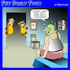 Cartoon: Hamzat suits (small) by toons tagged cironavirus,hamzat,suit,doctors,surgery,covid,19,diseased,flu
