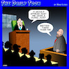 Cartoon: Hung jury (small) by toons tagged jury,hanging,capital,punishment,trial,by,courthouse,judge,prisoner,defendant