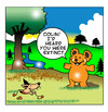 Cartoon: I heard you were extinct (small) by toons tagged extinct,endangered,species,bears,animals