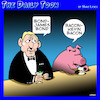 Cartoon: James Bond (small) by toons tagged daniel,craig,james,bond,kevin,bacon,007