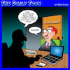 Cartoon: Job interview cartoon (small) by toons tagged recruitment,job,interview,holidays