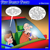 Cartoon: Jokes (small) by toons tagged comedian,grandpa,jokes,politically,correct