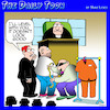 Cartoon: Jury (small) by toons tagged lawyers,prison,garb,jail,defendant,courtroom,uniform,fitting