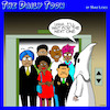 Cartoon: KKK (small) by toons tagged klu,klux,klan,colored,people,racists