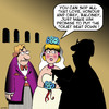 Cartoon: Leave the toilet seat up (small) by toons tagged weddings,leaving,the,toilet,seat,up,love,honor,and,obey
