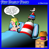 Cartoon: Mad about the buoy (small) by toons tagged buoys,lighthouse,sea,warning,boy,meets,girl