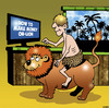 Cartoon: Make money online (small) by toons tagged online,shopping,make,money,lions,african,lion,internet,google