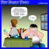 Cartoon: Marriage vows (small) by toons tagged wedding,vows,married,men,stupid