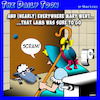 Cartoon: Mary had a little lamb (small) by toons tagged fairy,tales,sheep,toilet,cubicle