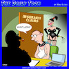 Cartoon: Masochist (small) by toons tagged insurance,claims,whiplash