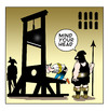 Cartoon: mind your head (small) by toons tagged guillotine,death,penalty,headache,french,revolution,beheaded,royalty,torture