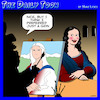 Cartoon: Mona Lisa (small) by toons tagged mona,lisa,smile,leonardo,da,vinci,dentist,toothless,art