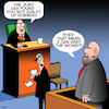 Cartoon: Not guilty (small) by toons tagged robber,jury,not,guilty,prisoner,judge,thief