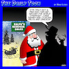 Cartoon: Omicron (small) by toons tagged omicron,santa,delta,covid