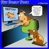 Cartoon: Online porn (small) by toons tagged dogs,online,porn,snapchat,watching,animals