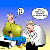 Cartoon: organ transplant (small) by toons tagged organ,transplant,heart,medical,music,piano