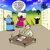 Cartoon: Paperless office (small) by toons tagged office japan paperless management japanese painting