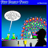 Cartoon: Peacocks (small) by toons tagged pick,up,lines,peacock,singles,bar