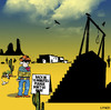 Cartoon: Please wait (small) by toons tagged hanging,wild,west,cowboys,noose,hangman