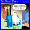 Cartoon: Poltergeist (small) by toons tagged ghosts,men,spirits,mother,in,laws,possessed