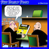 Cartoon: Prison (small) by toons tagged jail,jury,defendant,dummies,book,lawyers