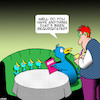 Cartoon: Regurgitated (small) by toons tagged regurgitated,bird,and,chicks,baby,waiters,animals