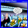 Cartoon: Rimsky-Korsakov (small) by toons tagged flight,of,the,bumblebee,composers,rimsky,korsakov,aviation,bees,bumblebees,airlines