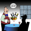 Cartoon: Salad special (small) by toons tagged caesar,salad,waiters,restaurants,julius,romans,salads