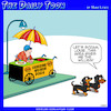 Cartoon: Sausage dogs (small) by toons tagged dogs,hot,weiners