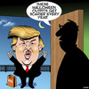 Cartoon: Scary Halloween outfit (small) by toons tagged donald,trump,halloween,us,elections,politics,monsters,trick,or,treat