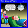 Cartoon: Seventies (small) by toons tagged mirror,ball,seventies,disco,era,phobias