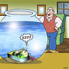 Cartoon: The sleeper (small) by toons tagged sardines,fish,tank,pets