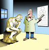 Cartoon: The Thinker needs glasses (small) by toons tagged optometrist,optometry,glasses,the,thinker