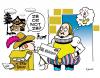 Cartoon: to be or not to be (small) by toons tagged shakespeare,playright,theartre