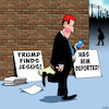Cartoon: Trump finds Jesus (small) by toons tagged donald,trump,jesus,illeagal,immigrints,mexicans,immigration