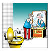 Cartoon: up periscope (small) by toons tagged periscope submarine aquatic toilet bathroom bizarre ships mirrors navy