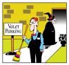 Cartoon: valet parking (small) by toons tagged valet,parking,witches,spells,transport,warlocks