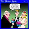 Cartoon: Wedding ceremony (small) by toons tagged twitter,post,online,marriage,vows