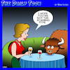 Cartoon: Where the Buffalo roam (small) by toons tagged buffalo,bison