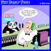 Cartoon: World Wildlife Fund (small) by toons tagged wwf,panda,extinction,bars