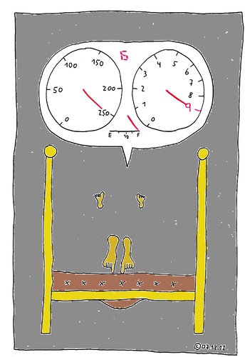 Cartoon: Im Bett 14 (medium) by Müller tagged imbett,bett