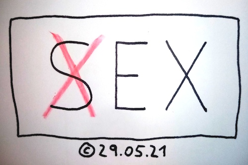 Cartoon: Sex Ex (medium) by Müller tagged ex