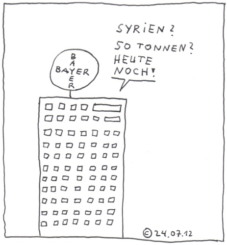 Cartoon: Syrien (medium) by Müller tagged syrien,syria