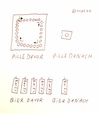 Cartoon: Bier danach (small) by Müller tagged pille,bier