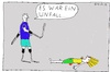 Cartoon: Es war ein Unfall (small) by Müller tagged unfall,accident,pistorius,steenkamp