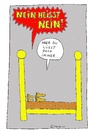 Cartoon: Im Bett 31 (small) by Müller tagged imbett,inbed,nein,lügen