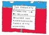 Cartoon: JVA Parkplatz (small) by Müller tagged jva,parkplatz