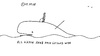 Cartoon: Käptn Ahab (small) by Müller tagged moby,dick,käptn,ahab,wal,weißerwal,harpune