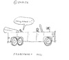 Cartoon: Probefahrt 1933 (small) by Müller tagged probefahrt,cabrio,neuwagen