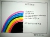 Cartoon: Regenbogen (small) by Müller tagged regenbogen,schwui,lesbisch